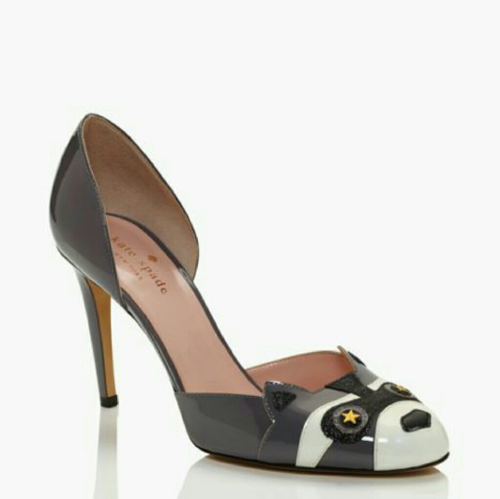 NWOB Kate Spade Azeban Raccoon pumps